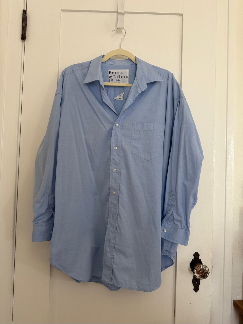 Frank & Eileen Mackenzie Light Blue Button-Up Shirt